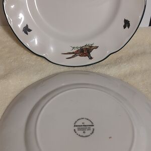 4 Johnson brothers brookshire salad plates